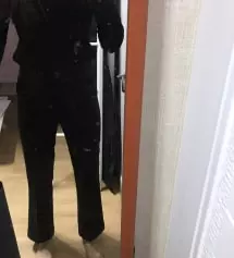 사람들이 다 한사이즈 작게 사라는 말이 있어서 xs샀다가 s로 교환했어요 저한테는 Xs보