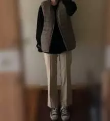 이거 원래 검은색 샀다가 너무 좋아서 베이지로 다시 사려했었는데 베이지는 155가 없어