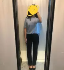 신축성도 너무 좋고 날씬해보여요. 다른 곳은 xs까지 나오는 곳이 잘 없는데 고고싱은 