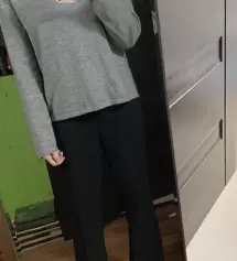 155버전인데 약간 길게 나온건지 조금 길었어요 ㅠ
