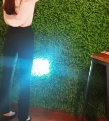 사이즈도 쫀쫀하게 잘 맞고 입고 입고 역동적으로 움직였는데도 주름이 잘 생기지 않는