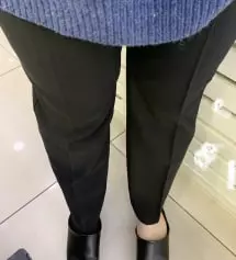 키가 152인데 제 다리가 짧은건지 150해도 발등 다덮네요 ㅜㅜ
