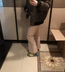 사실 처음에 받아보고 입었을때는 에이뭐야 이런 느낌이였는데 오늘 입고 다녔는데 착용