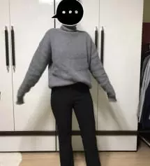 바지 텐션이랑 길이까지 완전 좋아요
