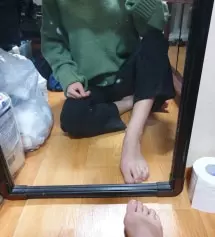 월요일 낮에 주문했는데 화요일 오후에 배송 받았습니다! 전에 산 와이드 고고싱 슬랙스