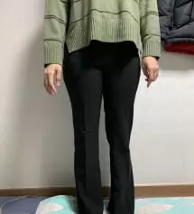 나 키 168인데 조금 바지 기장이 조금 길고 팬티라인이 조금 보이는 것 빼고는 다 좋아