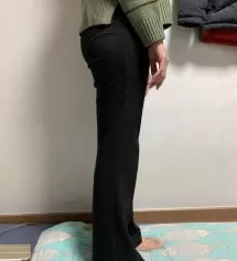 나 키 168인데 조금 바지 기장이 조금 길고 팬티라인이 조금 보이는 것 빼고는 다 좋아