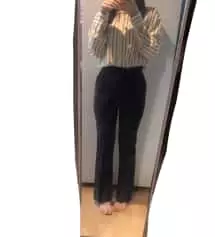 백화점 돌아다니면서 슬랙스랑 정장바지 사모았는데 그 시간과 돈이 아까워졌어요.. 하