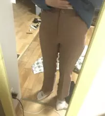 검정색 슬랙스사고 이가격이 이런 퀄리티에 감동먹고
