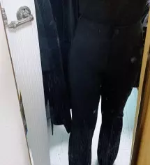 지금입기엔 춥긴할거같아여ㅋㅋ 근데 완~전 편해요! 스판끼 빵빵이고, 핏도 진짜 괜찮네