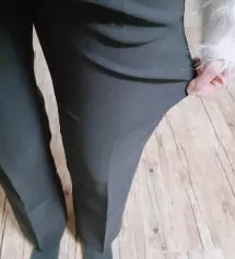 키가 작은데ㅠㅠ 오리지널로 시켯다가... 한사이즈 더 작은거로 시켰더니 다리길이랑 배