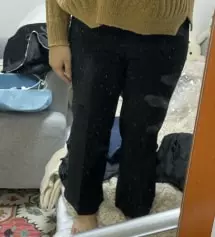 158/66-77입는 사람인데 제가 살이 너무 쪄서 편하게 입으려고 150센치 xxl로 샀는데 완