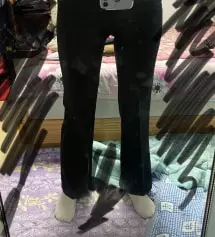 일단 바지 상태 너무 좋고요!! S하고 m 같이 입는데 s로 사니 딱 맞네요ㅜ 반하이보다는