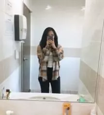 아쥬 살짝 크네요.. 허벅지랑 허리가!
