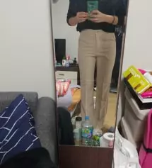 너무너무 좋아요  ㅜㅜ 역대급 슬랙스입니다ㅜ몸에 착 감기면서 불편하지도 않은데 거기