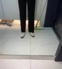 밴딩이라 그런지 허리 부분은 정말 완벽합니다. 바지 인터넷 주문으로 한번도 성공한 적