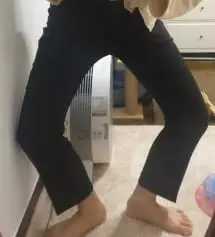 전에 청바지사고 맘에 들어서 또 고고싱에서 바지하나 샀어요!
