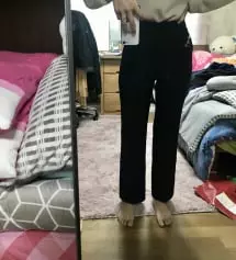 인생 슬랙스 찾았어요...!!! 진짜 예뻐요 ㅠㅠ
