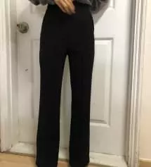 이건 진짜 혁명이에요 이런 슬랙스가 어딨나요!! 허리가 밴딩이라 쪼이지도 않고 길이도