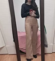 무료배송에 당일배송까지 최고에요ㅠㅠㅠㅠ 요즘 외출할 때 이 바지만 입어요! 핏이 진