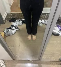 저... 이러다가 슬랙스 시리즈 다 살 듯 하네요...ㅎㅎ 핏 예쁜거야 더 말해뭐해... 그