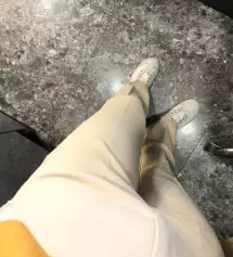 스판이라서 편한데 
