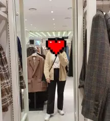 제가 최근 살이 정말 많이 쪄서 하체비만이라 사이즈 고민을 많이 했는데, L 사길 정말