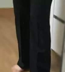 160/58) 뱃살이 조금 있는 편이라서 평소에 펑퍼짐한 바지만 입다가 이번에 마음 먹고 