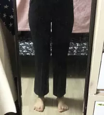 164/53 사진 더러운건 무시해 주시고 이바지 진짜 미쳤어요 제가 인터넷으로 바지를 여