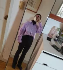 다리짧은 157입니다! 오리지널 시켰더니 살짝 길지만 부츠컷은 긴게 더 낫다고 생각하기