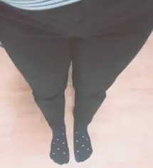 몇일 입어본 후기로는 저한테는 y존 부각이 좀 됐어요ㅠ그래서 상의는 꼭 빼고 입었구요