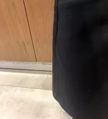 짧고 부츠컷 슬랙스 찾고 있었는데 고고싱 보니까 이뻐서 고민 하다가 샀어요 
