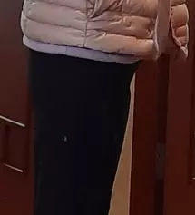 좀 더 길었음 좋았겠어요 컨버스 신고 입었을때 컨버스 굽만 살짝 보이는 핏을 입고 싶