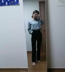 저에게 딱맞는 슬랙스를 찾으려고 검색하다가 발견한 고고싱, 기장이며 사이즈가 다양해