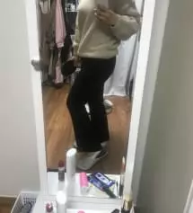 상체에비해 하비인편이고 몸무게 급격한증가로 사이즈 살짝고민하다가 
