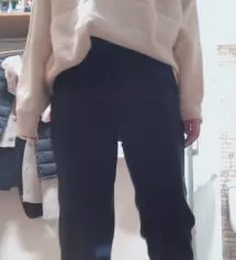 허리가 배꼽까지 올리와서 허리랑 배를 잡아줘서 좋아요.
