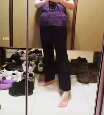 저는 모찌 슬랙스를 겨울 신소재 버전으로 처음 접했었는데 겨울 내내 제일 많이 입고다