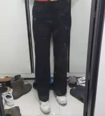 쫀쫀하고 너무 좋고 길이도 길어서 다리도 길어보입니다 청바지를 l사이즈 입어서 m하고