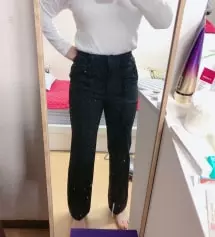 항상 여기서 바지 사고 있는데 이번에도 찰떡으로 잘맞아요! 제가 엉덩이가 있는 편이라