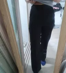 바지 받자마자 바빠서 서랍에 넣어두고
