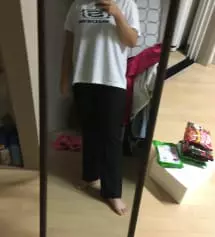 왕왕왕 완전 바지 짱 좋고요 하지만 제가  하체 비만이라 핏이
