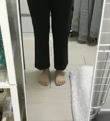 제가 원하는 핏이고 허리랑 허벅지가 딱맞아서 안정감있어요! 항상 바지사면 허리가 남