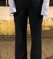 뱃살이 많아서 맞는 슬랙스 사기 넘넘 힘들었는데 모찌슬랙스는 딱맞아소 넘 좋아여 키