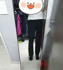 키가 큰편인데 이렇게 길이가 딱 맞을줄이야...너무 감동이네여 고민하시는분들 고민 멈