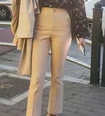 바지가 거의 s까지만 나오다보니 늘 옷이커서 태가 안나기 때문에 슬랙스를 별로 안입었