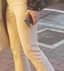 바지가 거의 s까지만 나오다보니 늘 옷이커서 태가 안나기 때문에 슬랙스를 별로 안입었