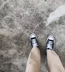 베이지 색 구매하였어요 !! 아니 핏 예쁘다해서 예뻐봤자 얼마나 예쁘겠어 반신반의 하