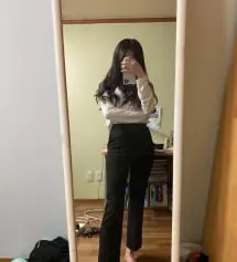 저는 약간 헐렁한 거 말고 저한테 딱 맞는 그런 바지 찾고있었는데 진짜 너무 핏 제가 