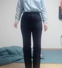 사이즈 잘 맞고 좋아요 스판기 있어서 편안하고ㅋㅋㅋ 키 161인데 오리지널길이 딱 좋습