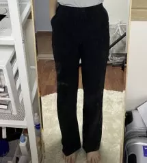 허벅지랑 배에 살이 많은 편이라 핏이쁜 바지 찾기 힘들었는데
